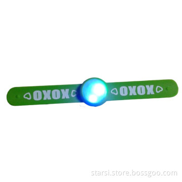 LED Luminous Slap Silicone Bracelet (STLE)